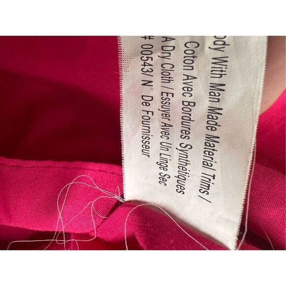 Y2K Tweety Bird Hot Pink Gold Terry Cloth Paradise Large Tote See Description - Picture 15 of 16